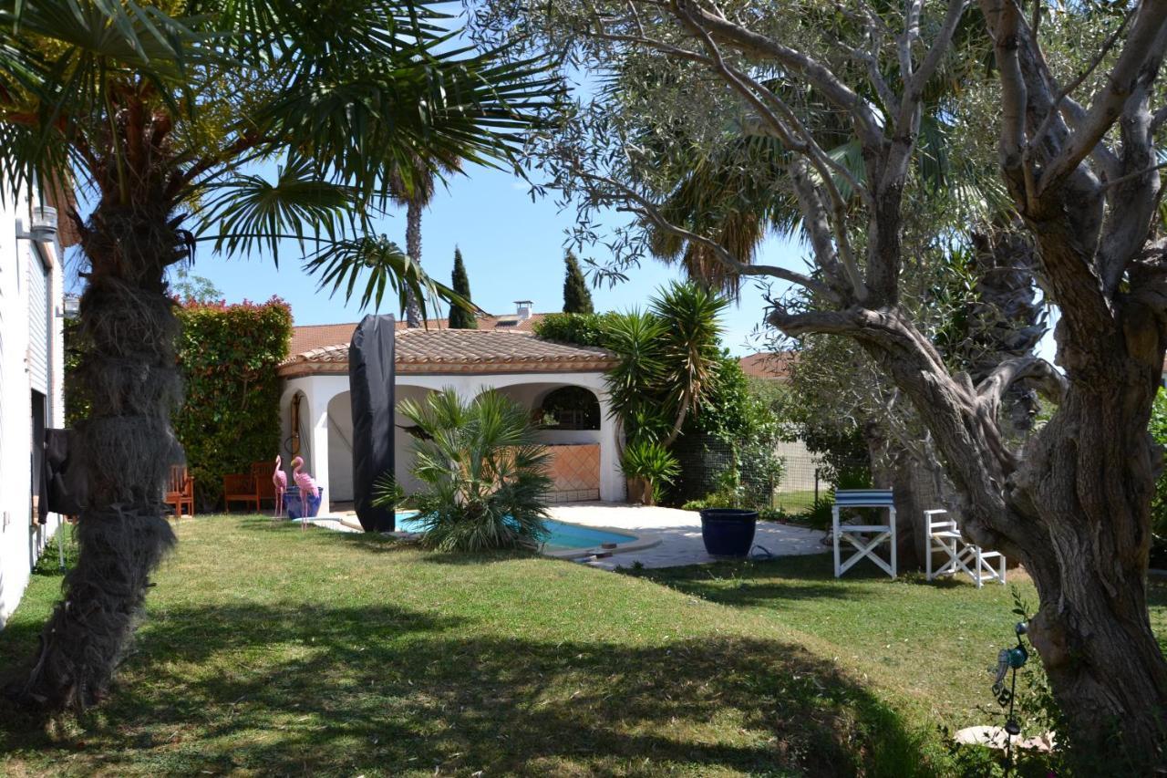 Maison Les Agapanthes Villeneuve-les-Beziers ภายนอก รูปภาพ